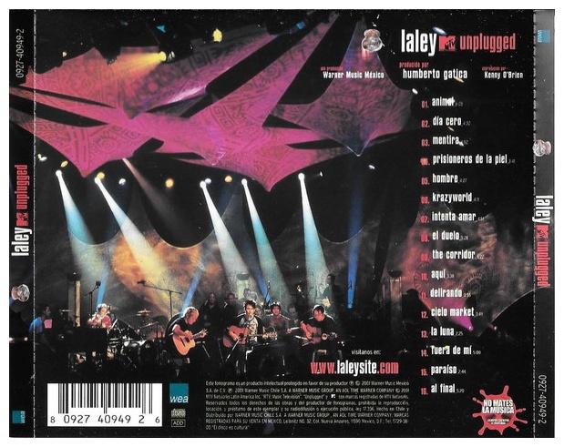LA LEY - UNPLUGGED | CD