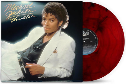 (PREVENTA) MICHAEL JACKSON - THRILLER (RED/BLACK MARBLE VINYL)   | VINILO