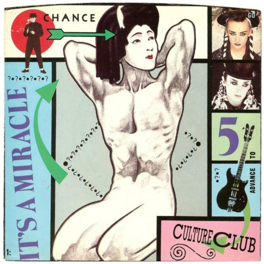 CULTURE CLUB - IT'S A MIRACLE | 7" SINGLE USADO