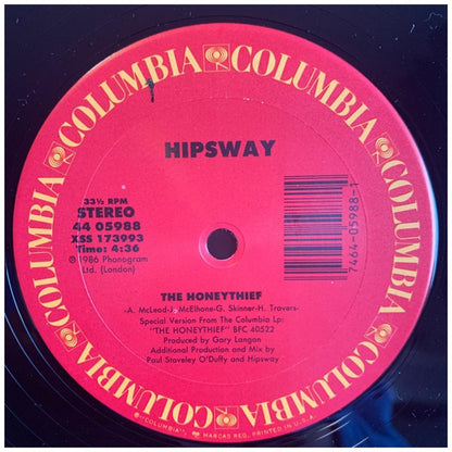 HIPSWAY - THE HONEYTHIEF (PROMO COPY) | 12'' MAXI SINGLE USADO