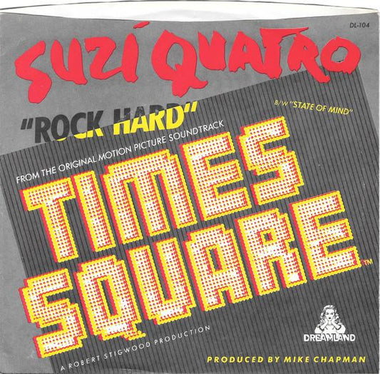 SUZI QUATRO - ROCK HARD | 7" SINGLE VINILO USADO