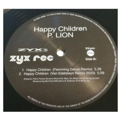 P LION - HAPPY CHILDREN | 12" MAXI SINGLE VINILO