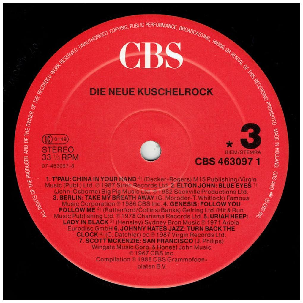 KUSCHELROCK - SUPER LOVE SONGS VOL. 3 (3LP) | VINILO USADO