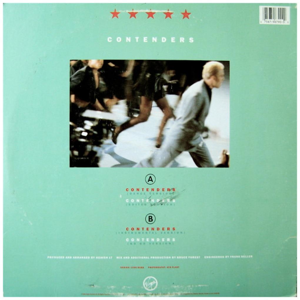 HEAVEN 17 - CONTENDERS (VDE-NUEVO-SELLADO) | 12'' MAXI SINGLE