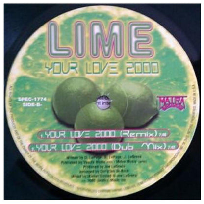 LIME - YOUR LOVE 2000 | 12" MAXI SINGLE VINILO