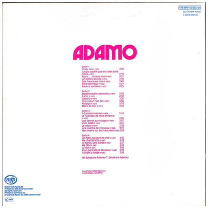 ADAMO - ADAMO (2LP) - J'avais Oublié Qûe Les Roses... | VINILO USADO