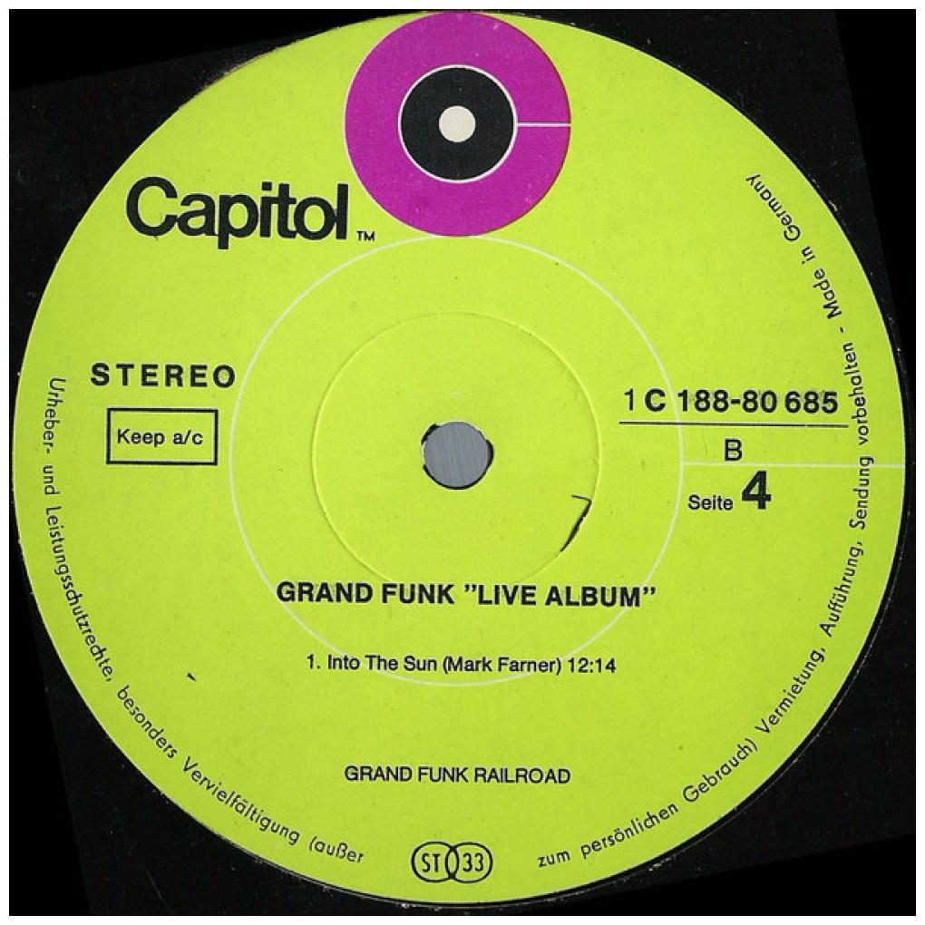 GRAND FUNK - LIVE ALBUM (2LP) | VINILO USADO