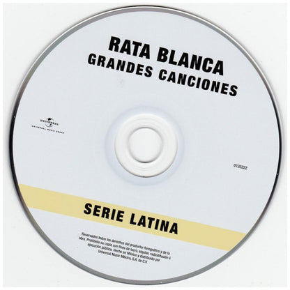 RATA BLANCA - GRANDES CANCIONES | CD