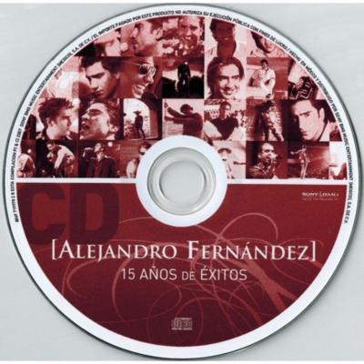 FERNANDEZ,ALEJANDRO - 15 ANOS DE EXITOS (CD+DVD) | CD