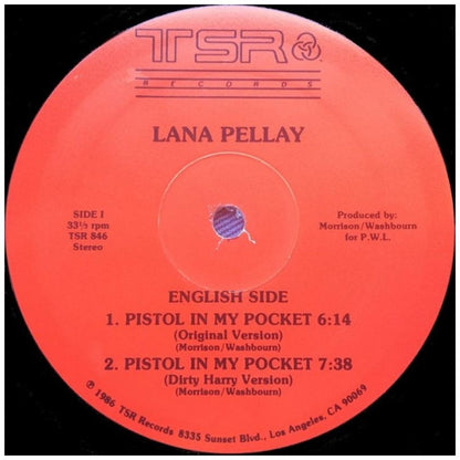 LANA PELLAY - PISTOL IN Y POCKET | 12'' MAXI SINGLE USADO