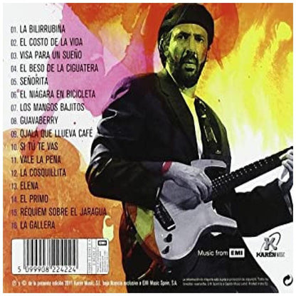 JUAN LUIS GUERRA - ¡QUÉ SUBA LA BILIRRUBINA! LAS GRANDES CANCIONES PARA BAILAR | CD