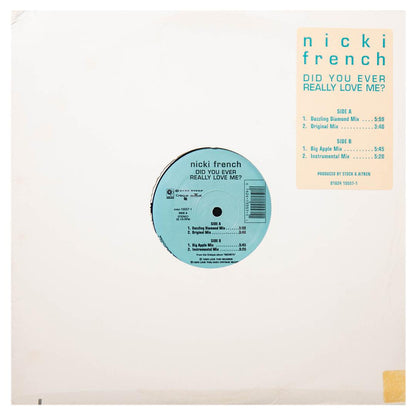NICKI FRENCH - DID YOU EVER REALLY LOVE ME | 12" MAXI SINGLE USADO