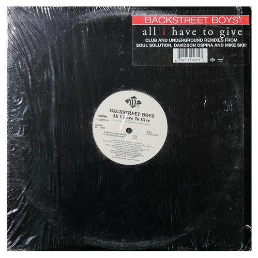 BACKSTREET BOYS - ALL I HAVE TO GIVE | 12" MAXI SINGLE USADO