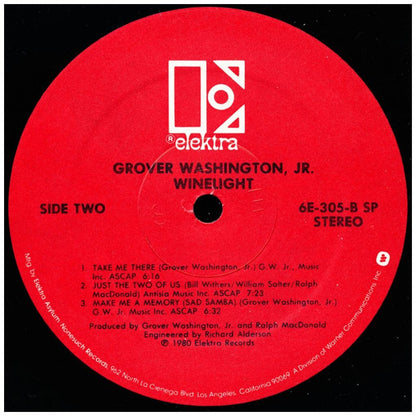 GROVER WASHINGTON, JR - WINELIGHT (VDE-NUEVO/SELLADO) | VINILO USADO