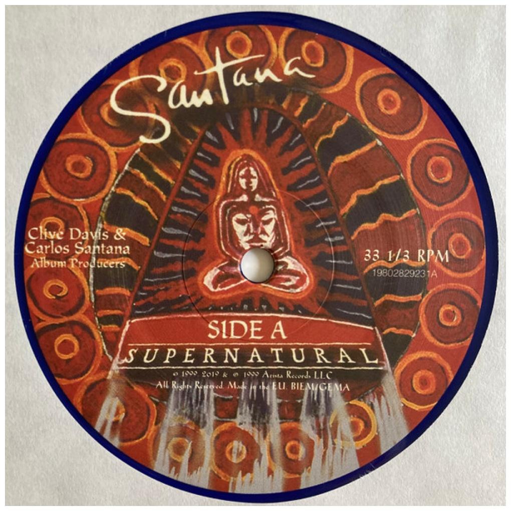 SANTANA - SUPERNATURAL (VINYL COLOURED BLUE) -2LP | VINILO