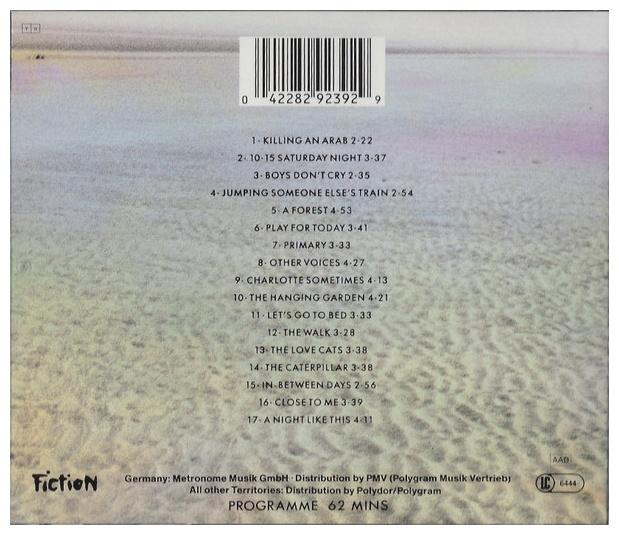 CURE THE - STARING AT THE SEA: THE SINGLES | CD