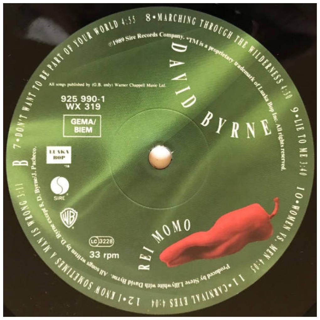 DAVID BYRNE - REI MOMO | VINILO USADO