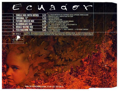 SASH - ECUADOR | CD SINGLE USADO