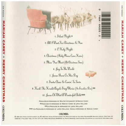 MARIAH CAREY - MERRY CHRISTMAS | CD