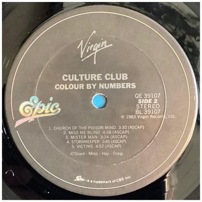 CULTURE CLUB - COLOUR BY NUMBERS | VINILO USADO
