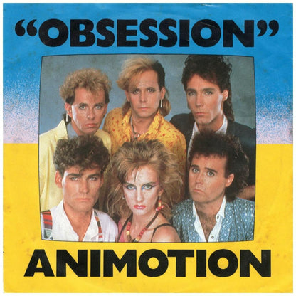 ANIMOTION - OBSESSION | 7" SINGLE USADO