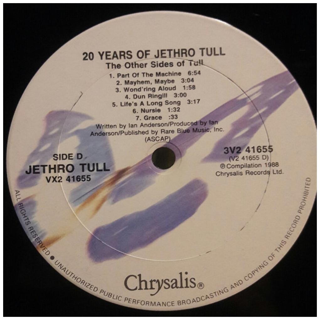 JETHRO TULL - 20 YEARS OF JETHRO TULL (2LP) | VINILO USADO