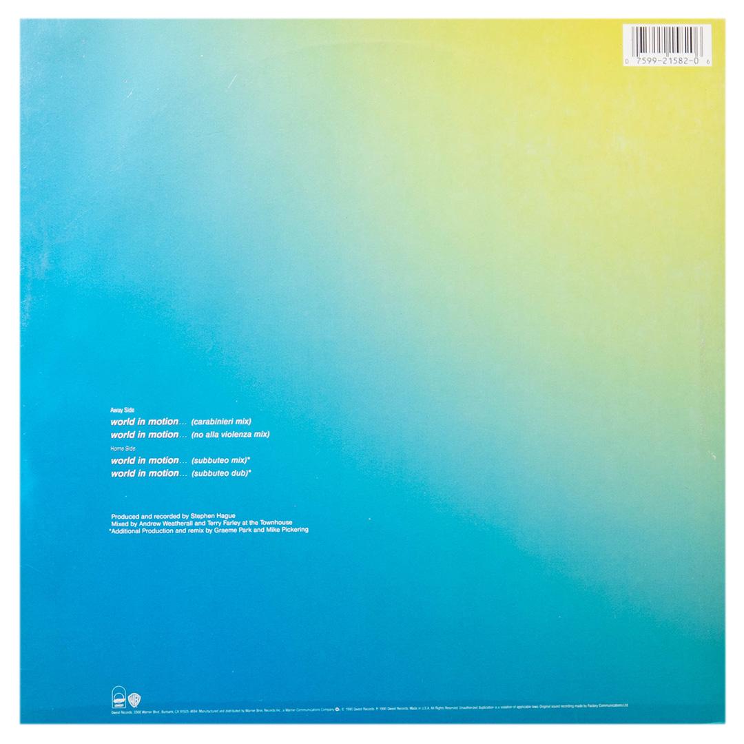 NEW ORDER - WORLD IN MOTION | VDE SELLADO