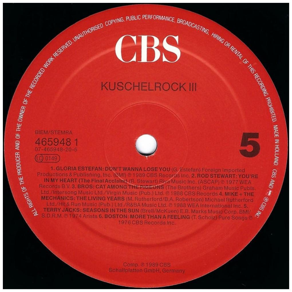 KUSCHELROCK 3 - VARIOUS ARTISTS (3LP) | VINILO USADO