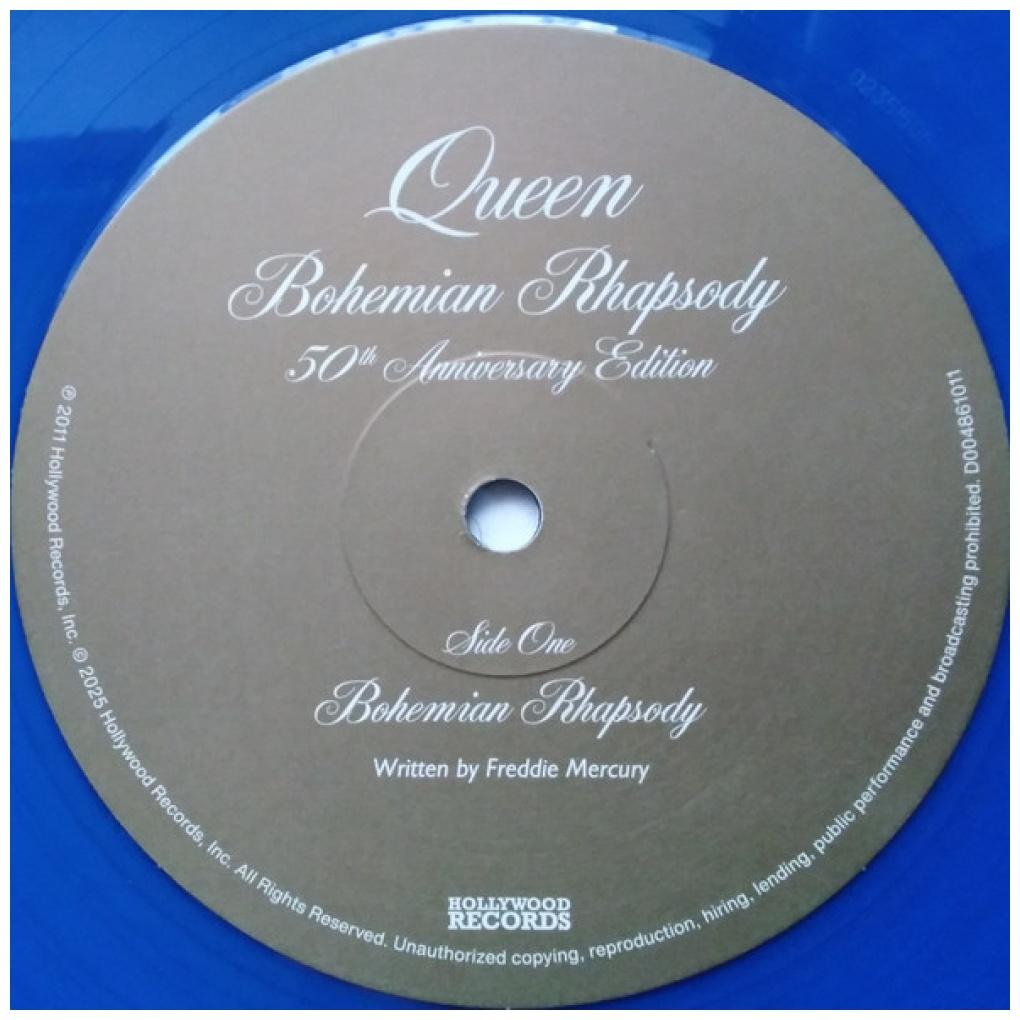 QUEEN - BOHEMIAN RHAPSODY (50TH ANNIVERSARY- 12" MAXI/LTD ED) (COBALT BLUE VINYL) (180GRS) | VINILO