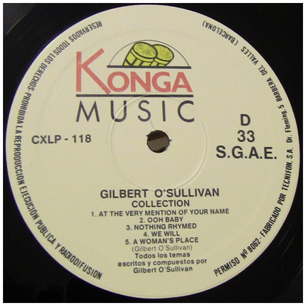 GILBERT O'SULLIVAN - COLLECTION (2LP) | VINILO USADO