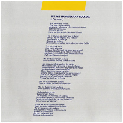 LOS PRISIONEROS - WE ARE SUDAMERICAN ROCKERS (7" SINGLE) | VINILO