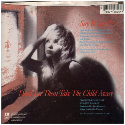 E.G. DAILY - SAY IT, SAY IT | 7" SINGLE USADO