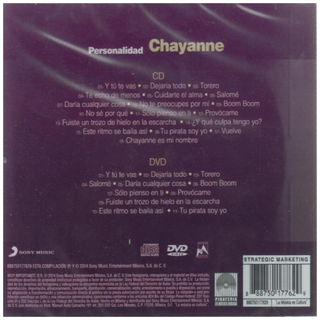 CHAYANNE - PERSONALIDAD (CD+DVD) | CD