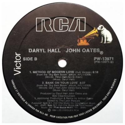 DARYL HALL JOHN OATES - METHOD OF MODERN LOVE | 12" MAXI SINGLE VINILO
