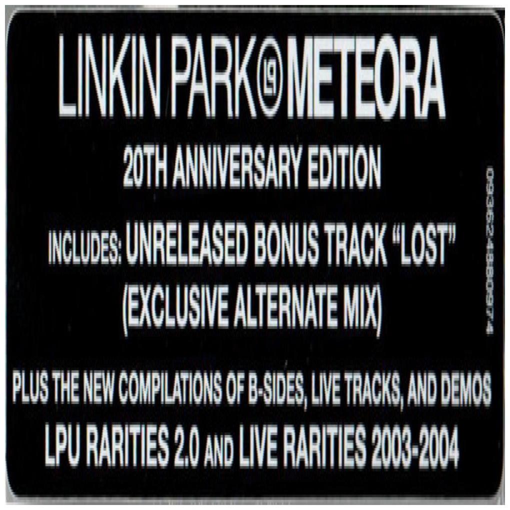 LINKIN PARK  - METEORA (20 YEARS ANNNIVERSARY) (3CD) | CD