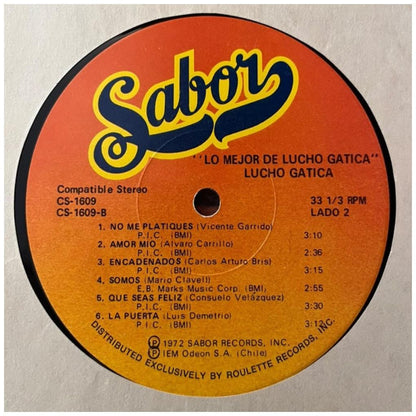 LUCHO GATICA - LO MEJOR | VINILO USADO