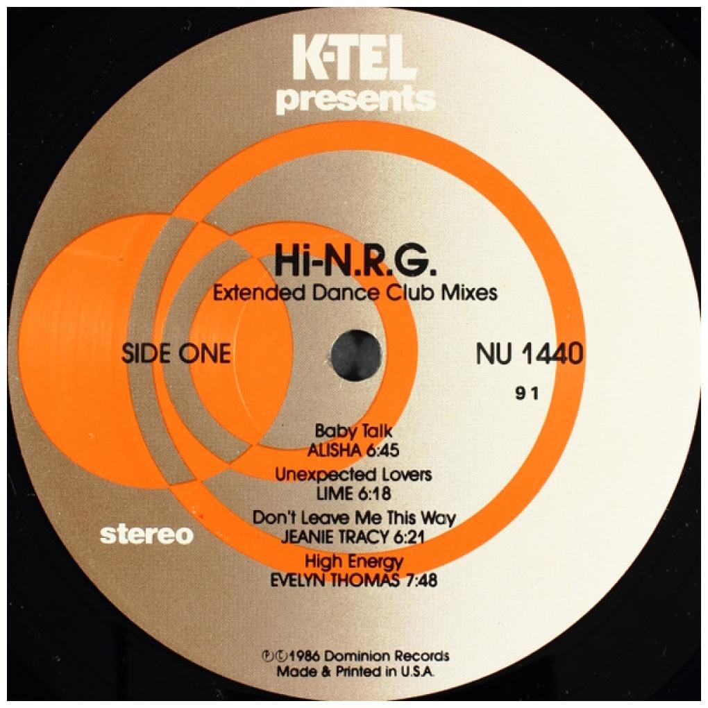 HI-NRG - VARIOUS ARTIST (EXTENDED MIXES) | VINILO USADO