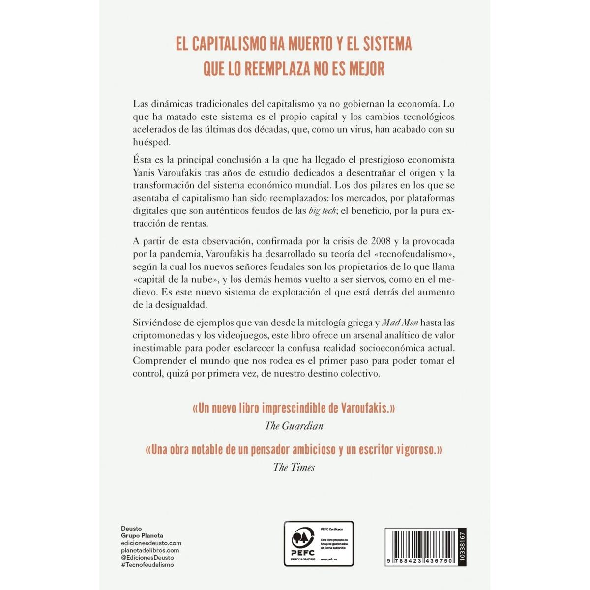 TECNO-FEUDALISMO (TAPA BLANDA) - YANIS VAROUFAKIS | LIBRO