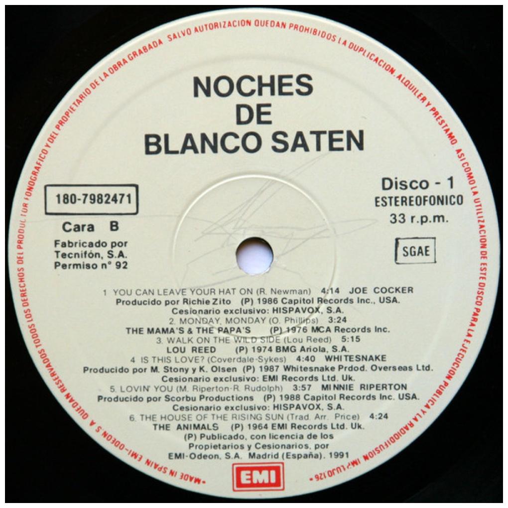 NOCHES DE BLANCO SATÉN - LAS 24 MEJORES BALADAS DE SIEMPRE - VARIOS ARTISTAS (2LP) | VINILO USADO