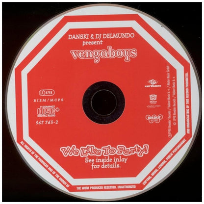 VENGABOYS - WE LIKE TO PARTY! (CD MAXI SINGLE) | CD