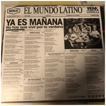 MORAT - YA ES MAÑANA | VINILO