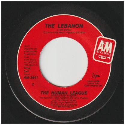 HUMAN LEAGUE - THE LEBANON | 7" SINGLE USADO