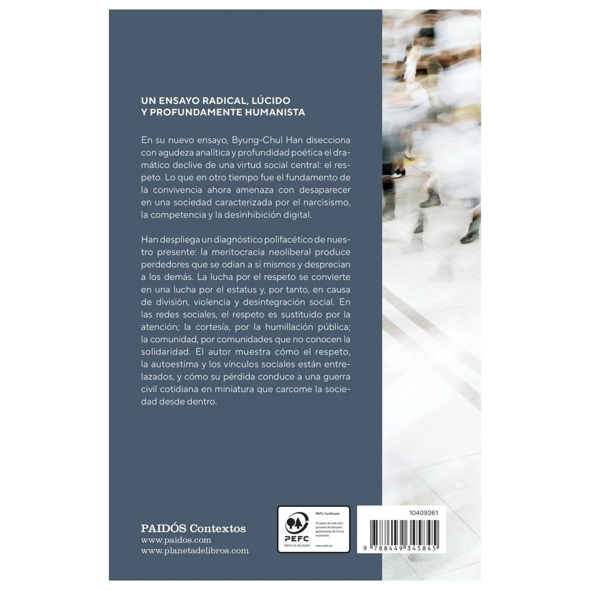 SIN RESPETO (TAPA RÚSTICA) - BYUNG-CHUL HAN | LIBRO