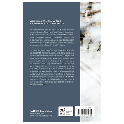 SIN RESPETO (TAPA RÚSTICA) - BYUNG-CHUL HAN | LIBRO