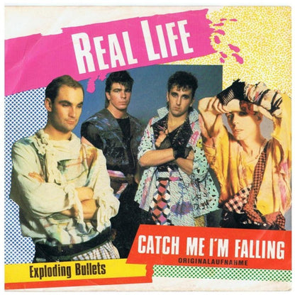 REAL LIFE - CATCH ME I'M FALLING | 7" SINGLE USADO