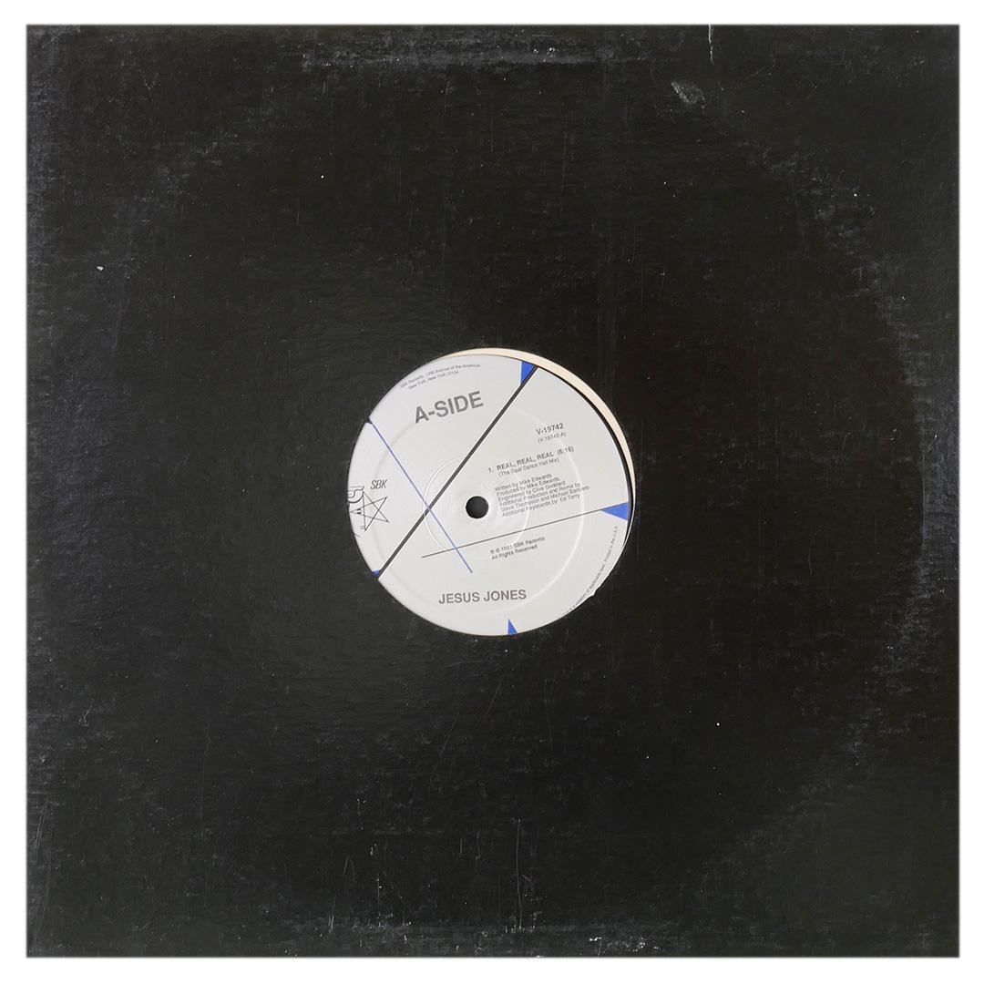 JESUS JONES - REAL, REAL, REAL | 12" MAXI SINGLE USADO