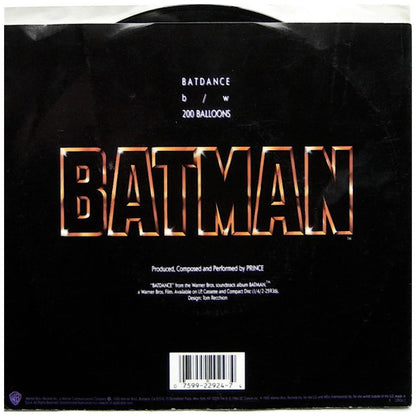 PRINCE - BATDANCE | 7" SINGLE USADO