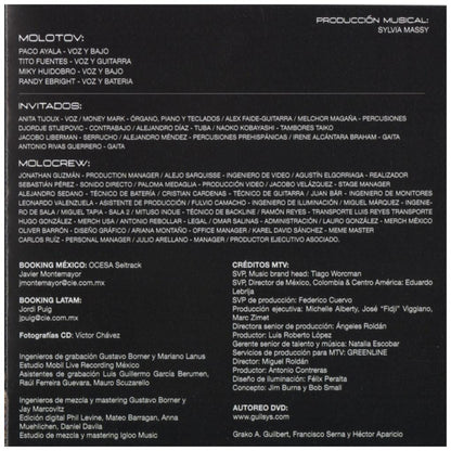 MOLOTOV - EL DESCONECTE: MTV UNPLUGGED (CD+DVD) | CD