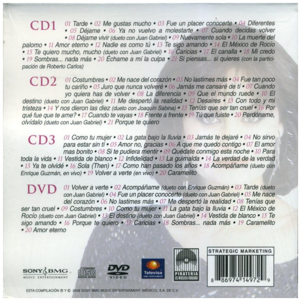 ROCIO DURCAL - LO ESENCIAL DE ROCIO DURCAL (3CD+DVD) | CD