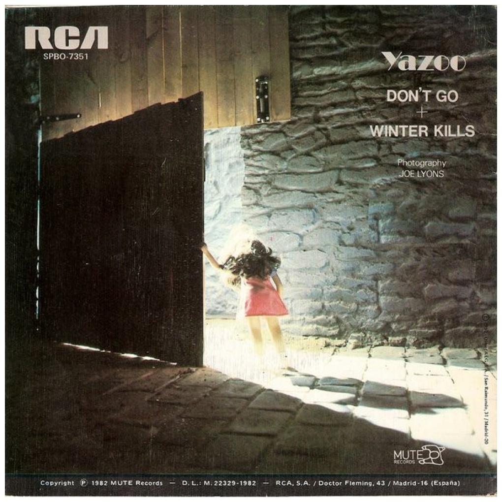 YAZOO - DON'T GO | 7" SINGLE USADO